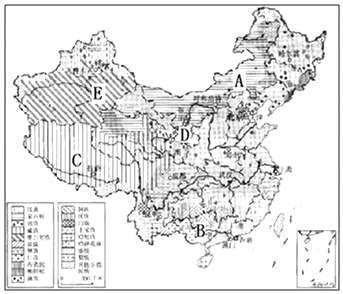 题目 读中国民族分布图 回答下列问题 1 图中我国少数民族自治区的简称 A B C D E 2 台湾的主要少数民族是 3 中国