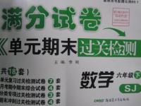 2016年滿分試卷單元期末過(guò)關(guān)檢測(cè)六年級(jí)數(shù)學(xué)下冊(cè)蘇教版