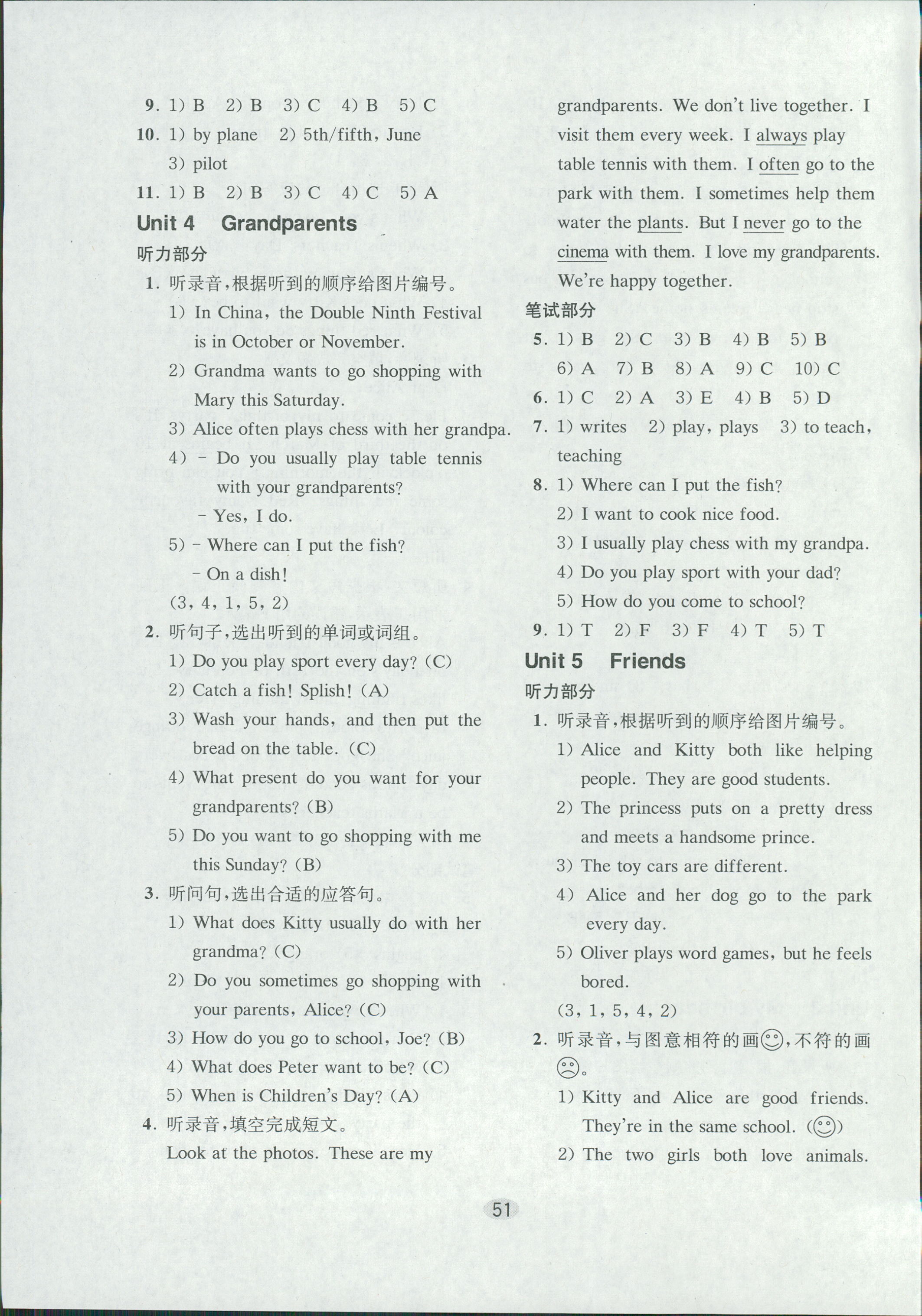 2018年牛津英語(yǔ)基礎(chǔ)訓(xùn)練五年級(jí)英語(yǔ)滬教版 第11頁(yè)