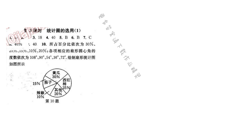 2016年通城学典小题精练八年级数学下册苏科版 第7章 第3课时