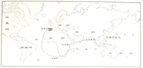 达伽马 b.哥伦布 c.麦哲伦 d.迪亚斯