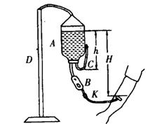 如图所示是医院给病人输液的部分装置示意图在输液过程中aa瓶中的药液