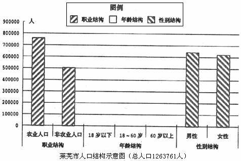 阅读我市2009年末人口结构统计材料.回答问题