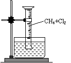 18.某研究小组为了探究甲烷和氯气反应的情况,设计了几个实验.