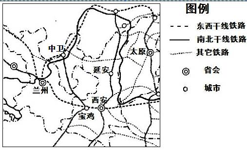 阅读下列资料.分析回答问题. 关中-天水经济区