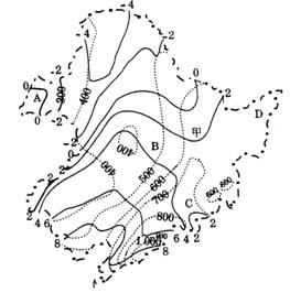 但受丘陵.山地地形的