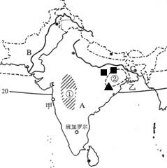 读南亚地区略图.回答下列问题(1)孟加拉国的字