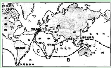 15世纪末开始.为了寻求海外财富.西欧国家的航