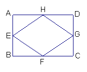 如图e,f,g,h分别是矩形abcd的各边中点,求证:四边形efgh是菱形.