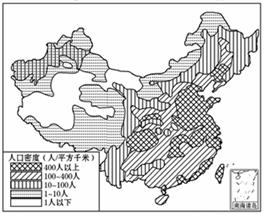 随着我国西部大开发战略的实施.大量人口向西