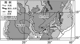 > 题目详情  下图是非洲赞比西河流域水系分布示意图