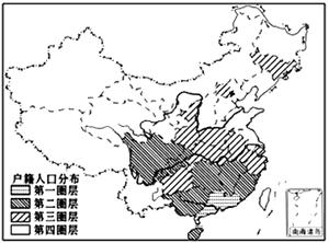 中国人口分布_贵州省人口分布