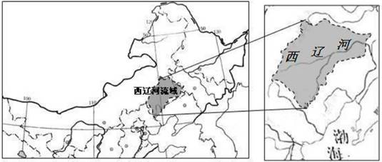 西辽河流域处于半湿润区与     ②    区,温带森林带与     ③    带图片