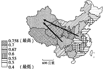 中国人口分布图_2010年人口分布图