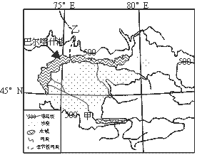 图中河流流量变化受气温影响明显的是( )