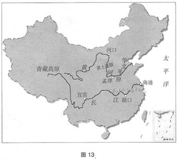 图10示意台湾20世纪50年代以来经济发展的历