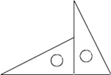 一块直角三角板绕着直角顶点经过一次旋转后得到的,那么旋转的角度是