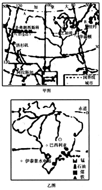 美国全国分为三大工业区.其中.西部太平洋沿岸