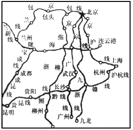 请选择上海至昆明铁路线所经过城市的正确顺序图片