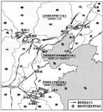 李明同学在学校网站开辟的"人民解放战争 专栏中选用了图1.图2两张图