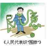 在全国两会召开之际.全国人大代表纷纷织围脖