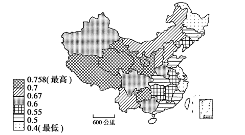 中国人口分布_人口的空间分布