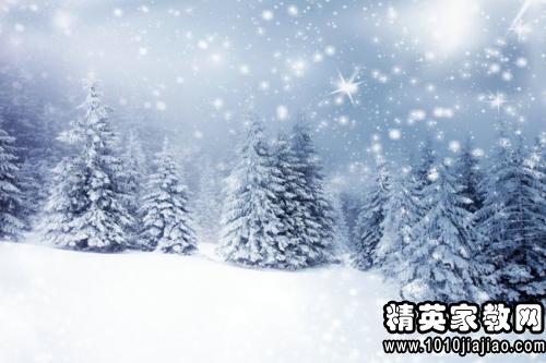 写雪的唯美句子