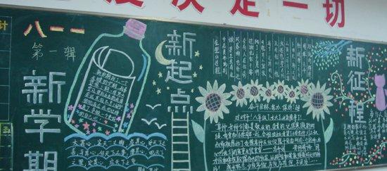 小学生新学期黑板报内容