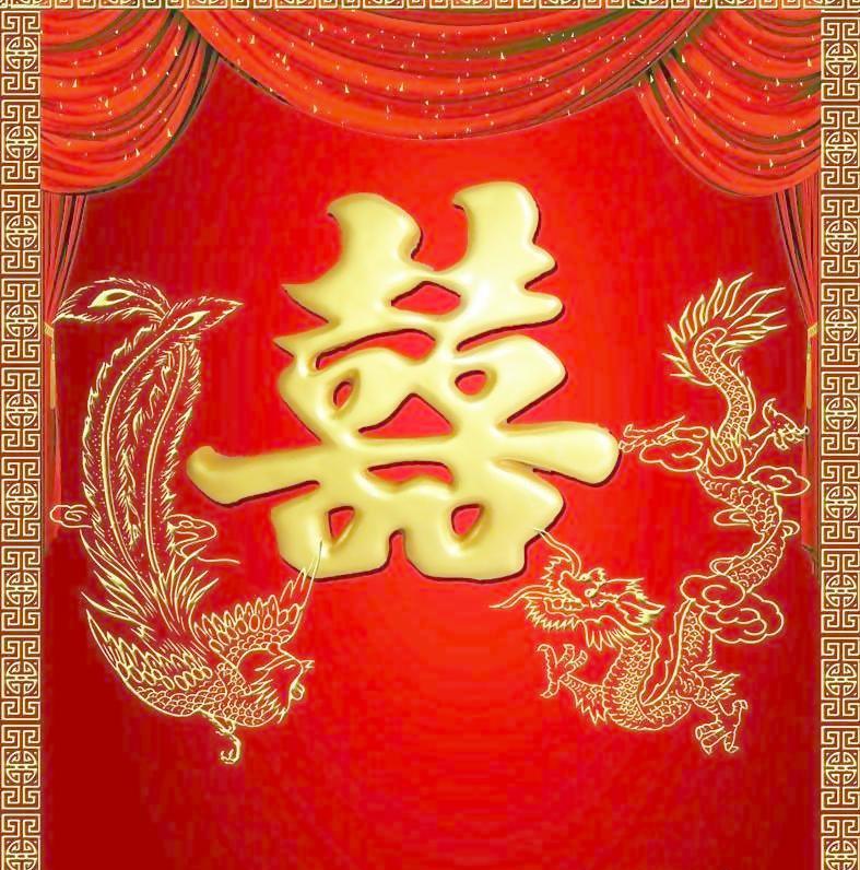 最新结婚对联集锦带横批