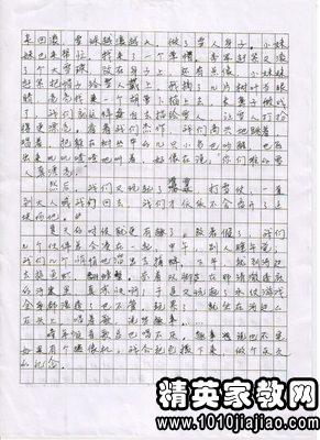 写事的作文400字