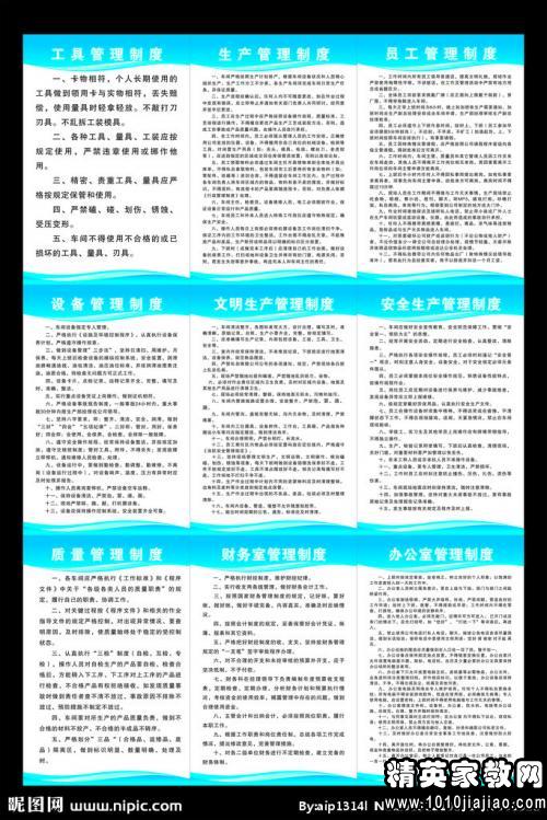 工厂安全生产规章制度范本