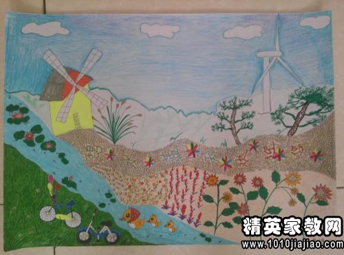 大手拉小手共筑碧水蓝天征文500字3篇