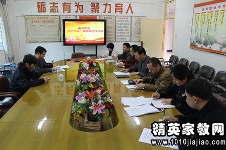 党员民主生活会个人心得发言稿材料