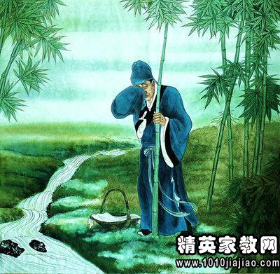 哭竹生笋的成语故事