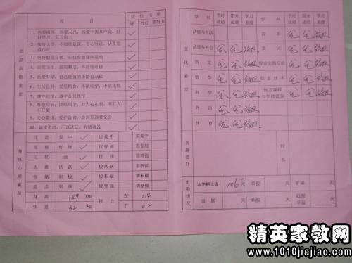 最新小学二年级学生评语