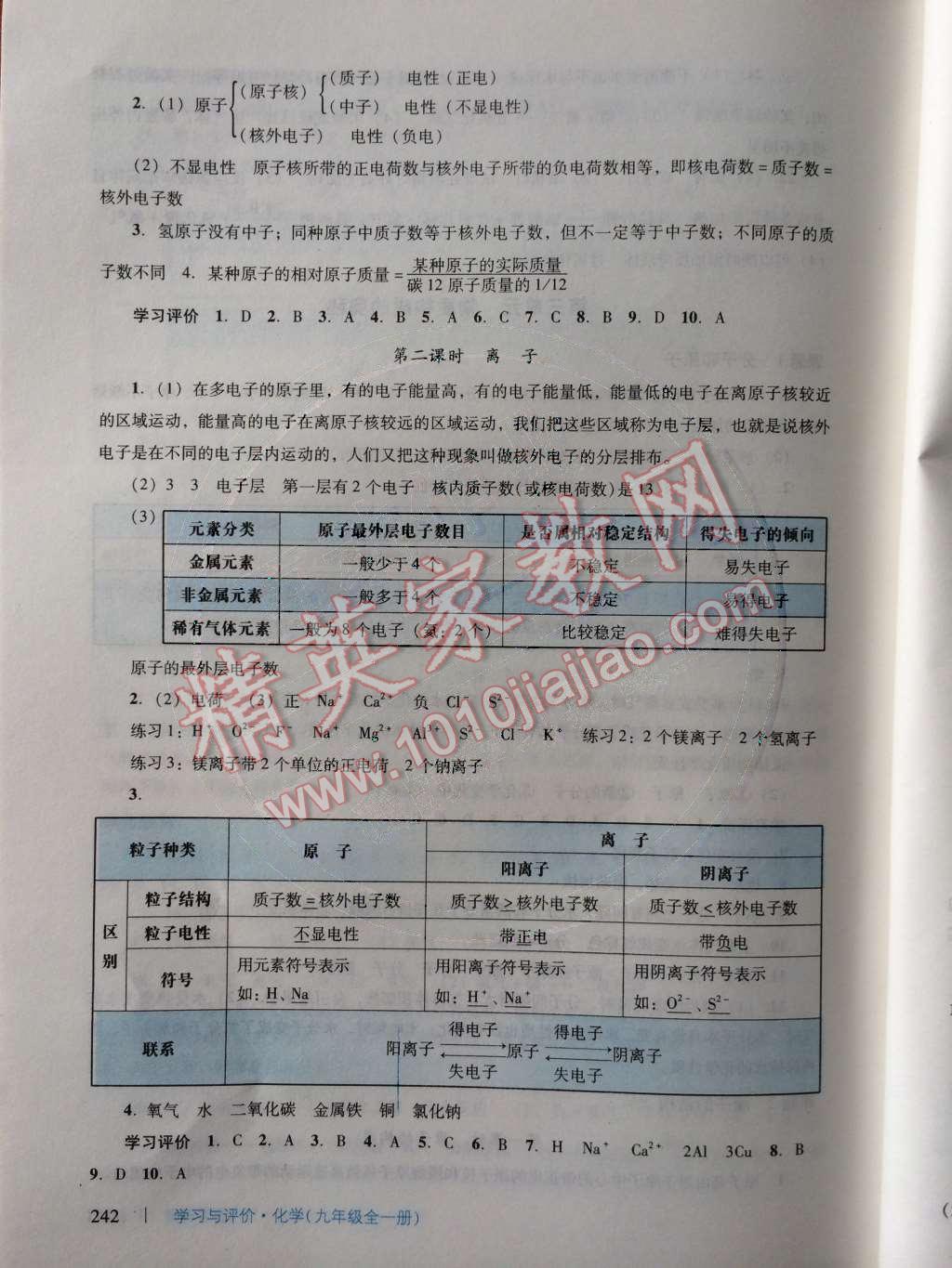 2014年學習與評價九年級化學全一冊人教版 第15頁