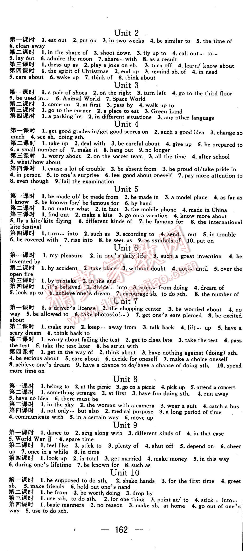 2014年名師測(cè)控九年級(jí)英語(yǔ)上冊(cè)人教版 第8頁(yè)