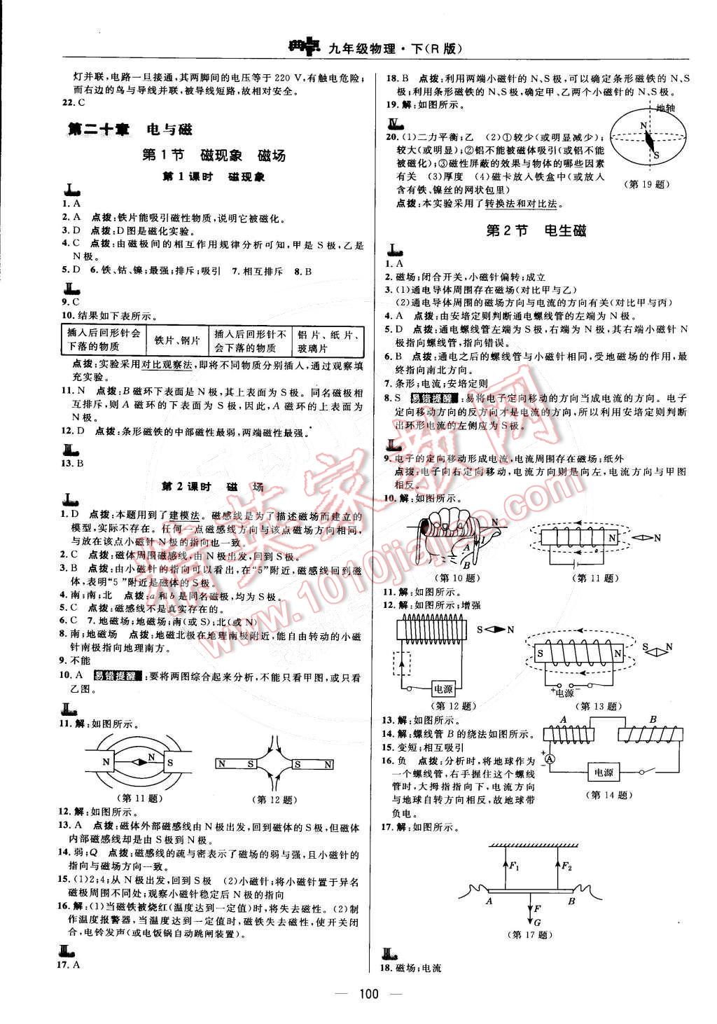 2015年綜合應(yīng)用創(chuàng)新題典中點(diǎn)九年級物理下冊人教版 第6頁