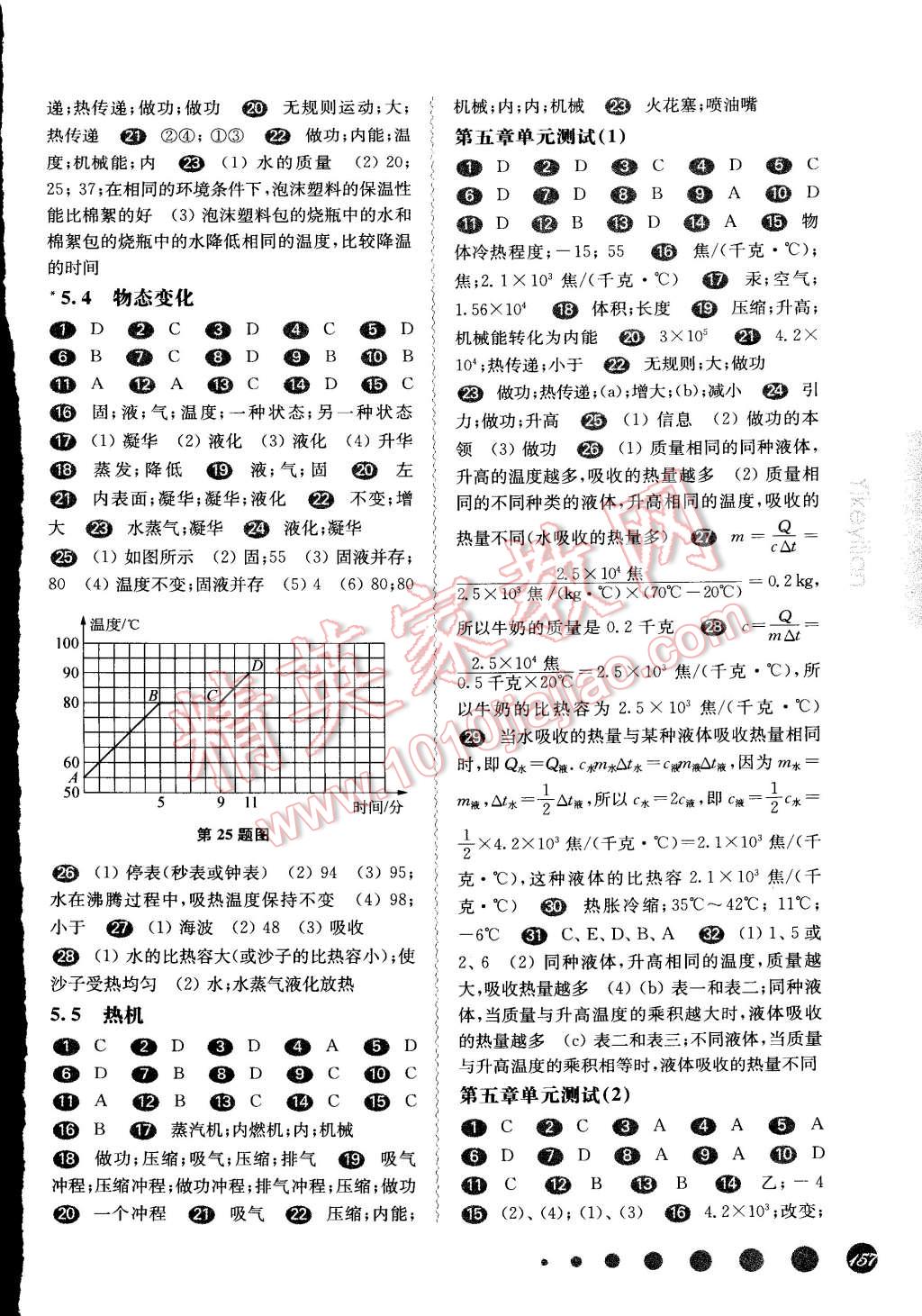 2015年一课一练八年级物理下册华东师大版 第11页