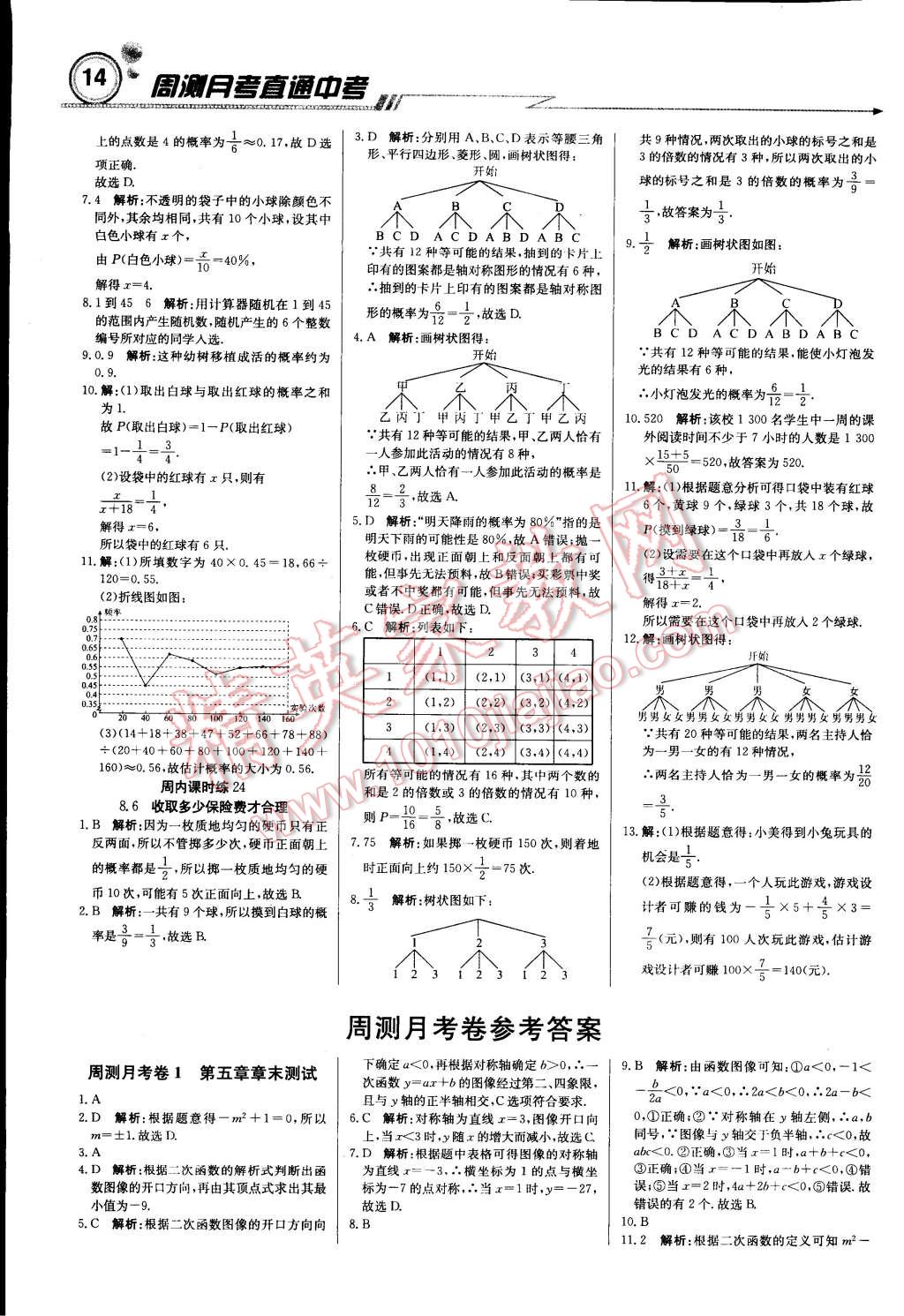 2015年輕巧奪冠周測月考直通中考九年級數(shù)學(xué)下冊蘇科版 第13頁