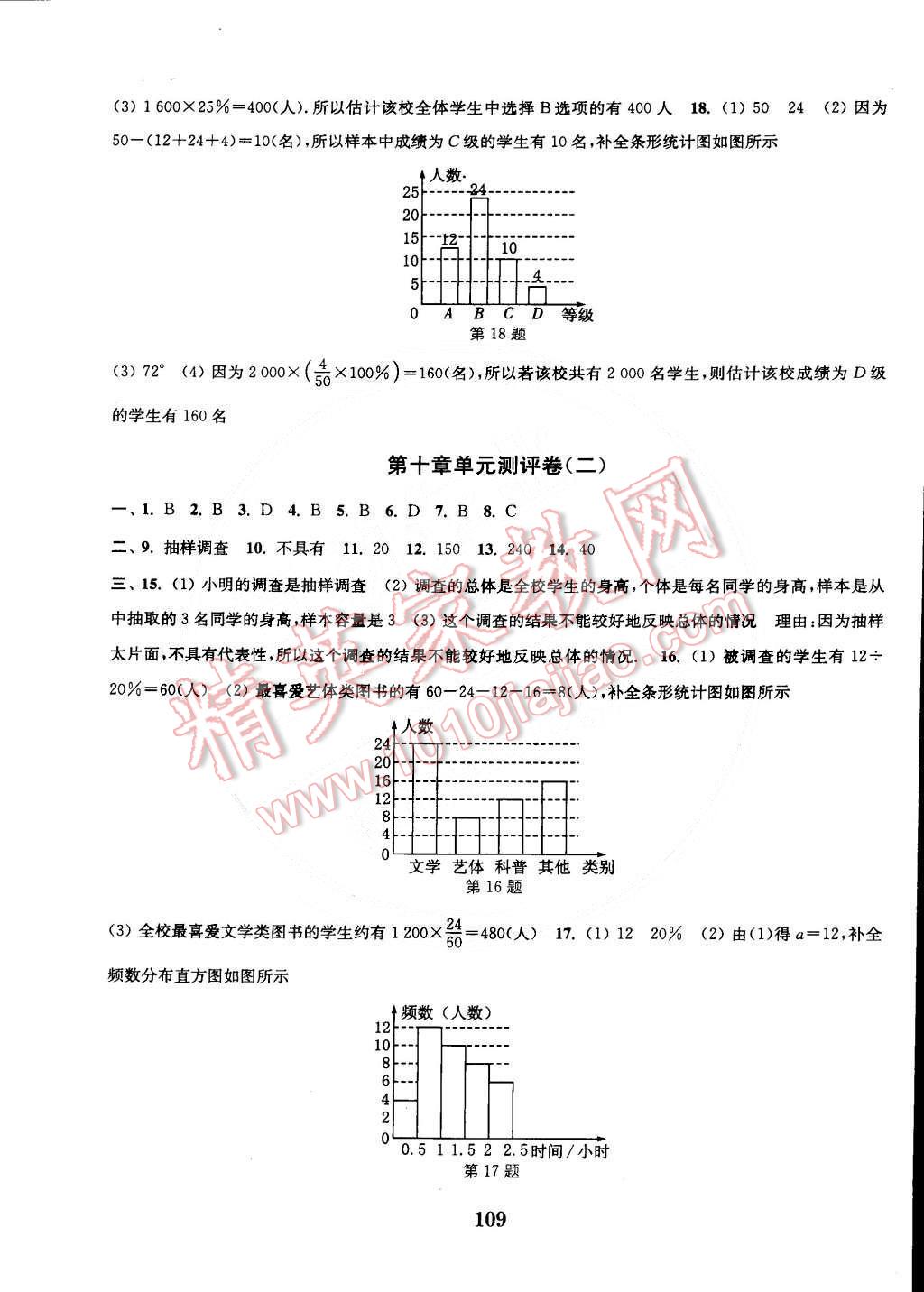 2015年通城學典初中全程測評卷七年級數(shù)學下冊人教版 第13頁