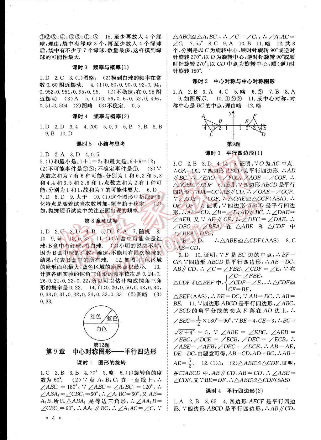 2015年高效精練八年級數(shù)學下冊江蘇版 第4頁