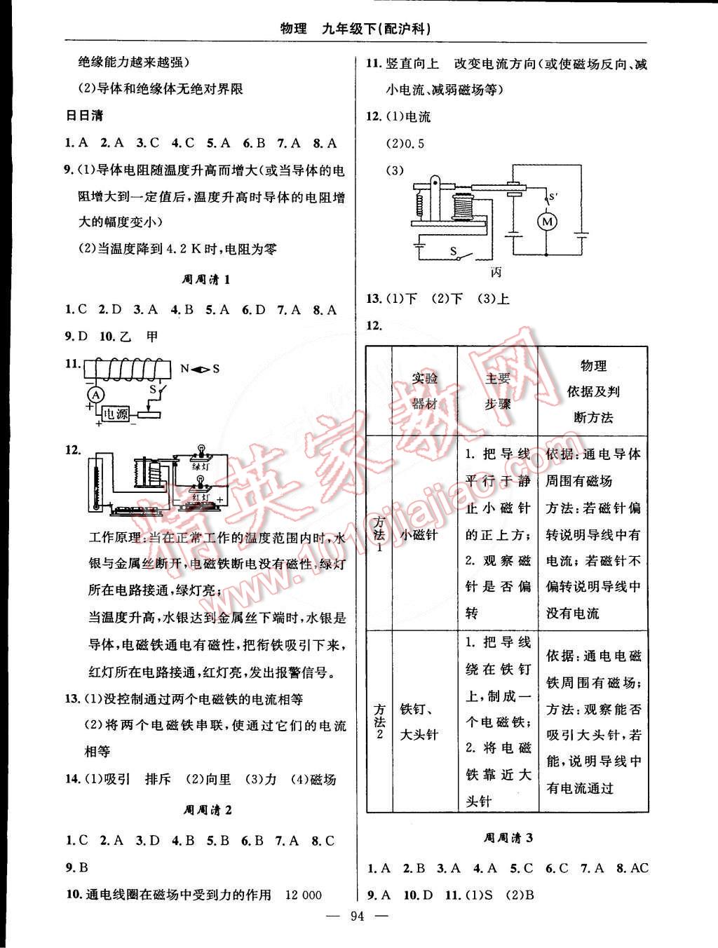 2015年四清導(dǎo)航九年級(jí)物理下冊(cè)滬科版 第8頁(yè)