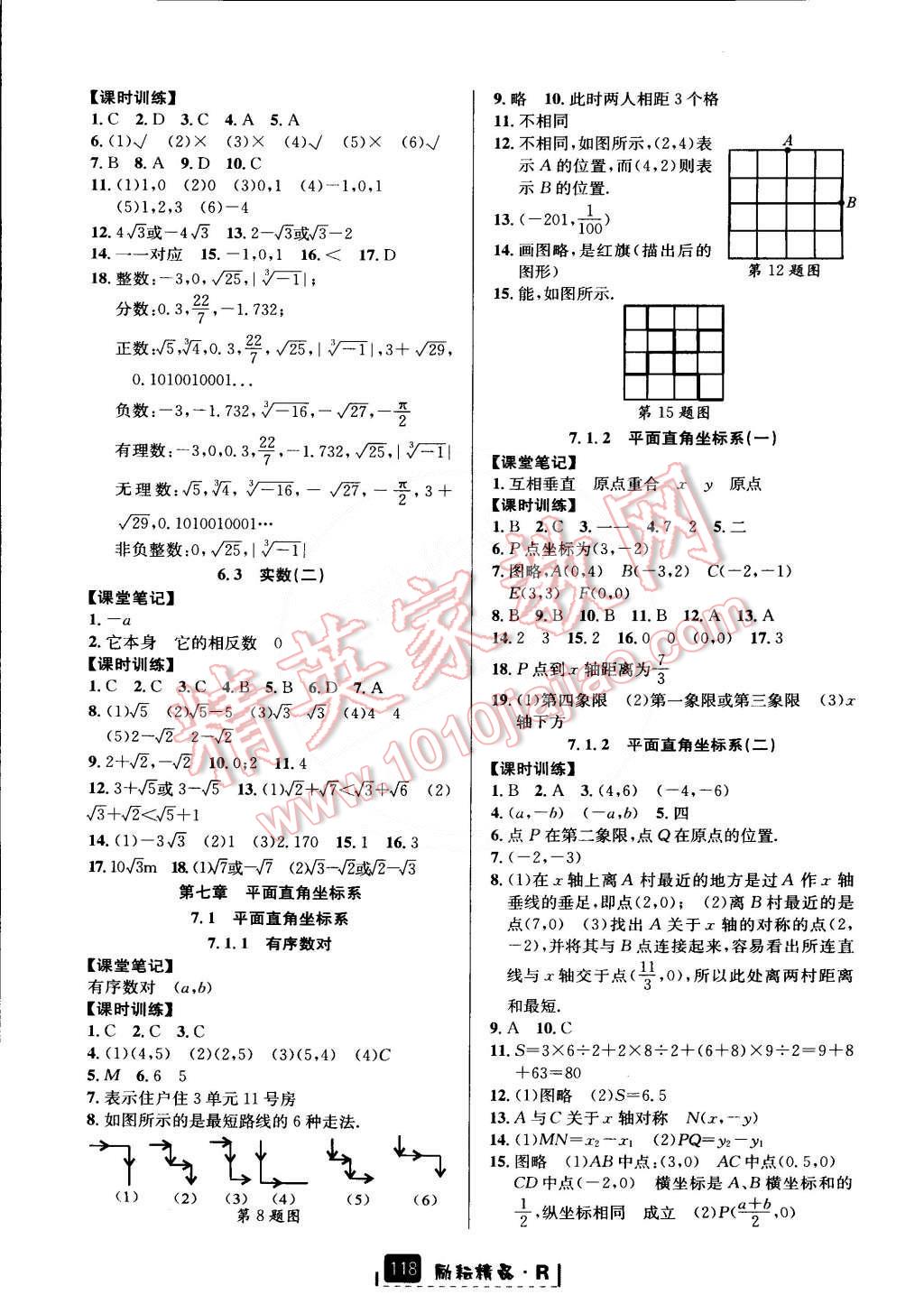 2015年勵耘書業(yè)勵耘新同步七年級數(shù)學下冊人教版 第5頁