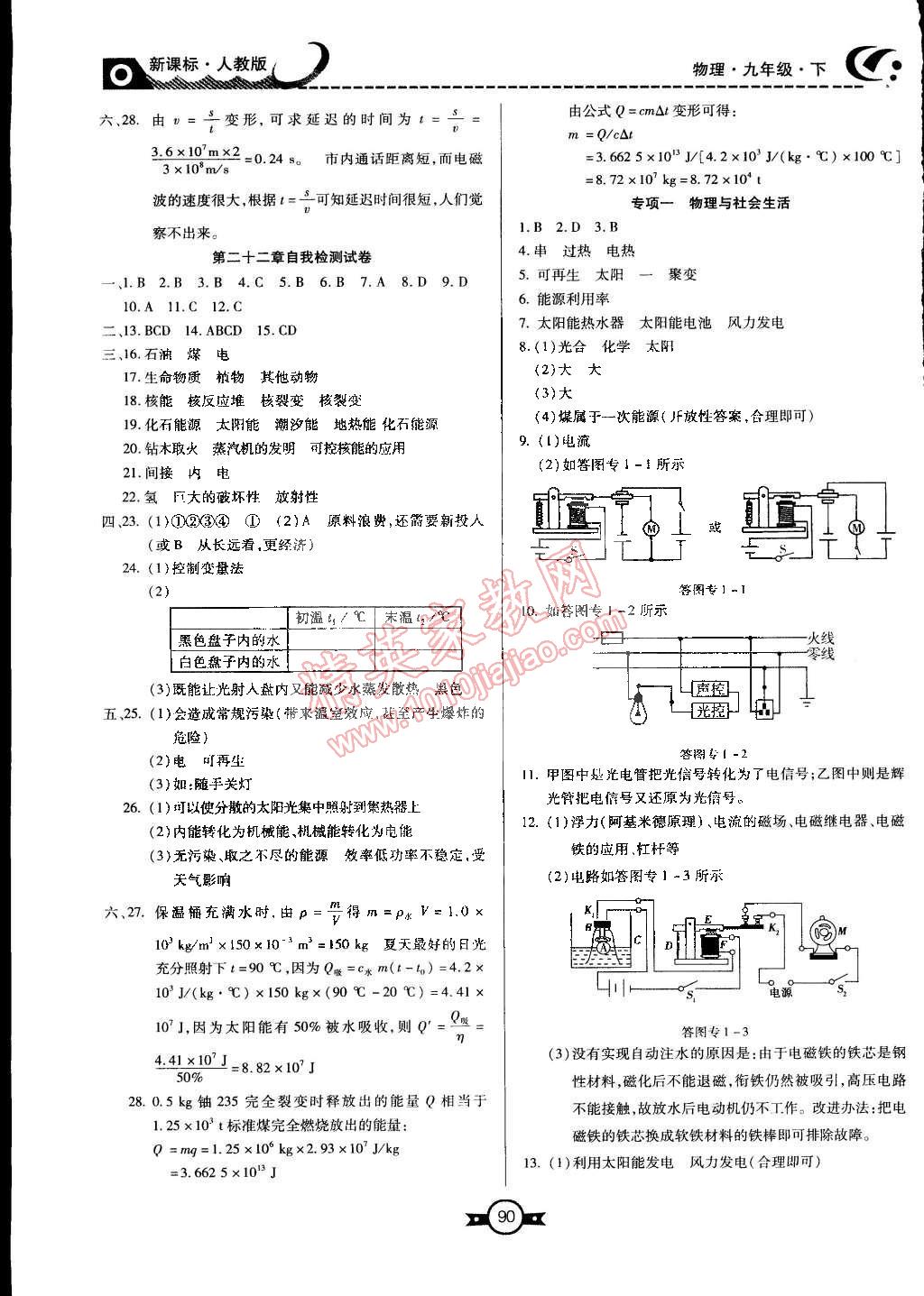 2015年贏在新課堂九年級(jí)物理下冊(cè)人教版 第8頁(yè)