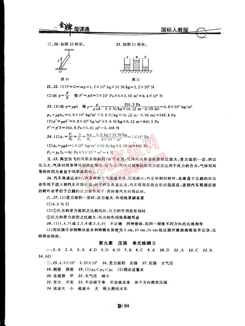 2015年點(diǎn)石成金金牌每課通八年級物理下冊國標(biāo)人教版 第12頁