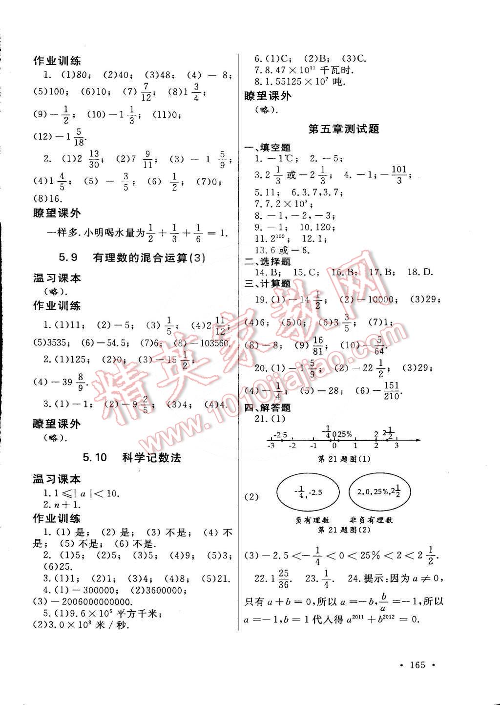 六年级数学同步辅导