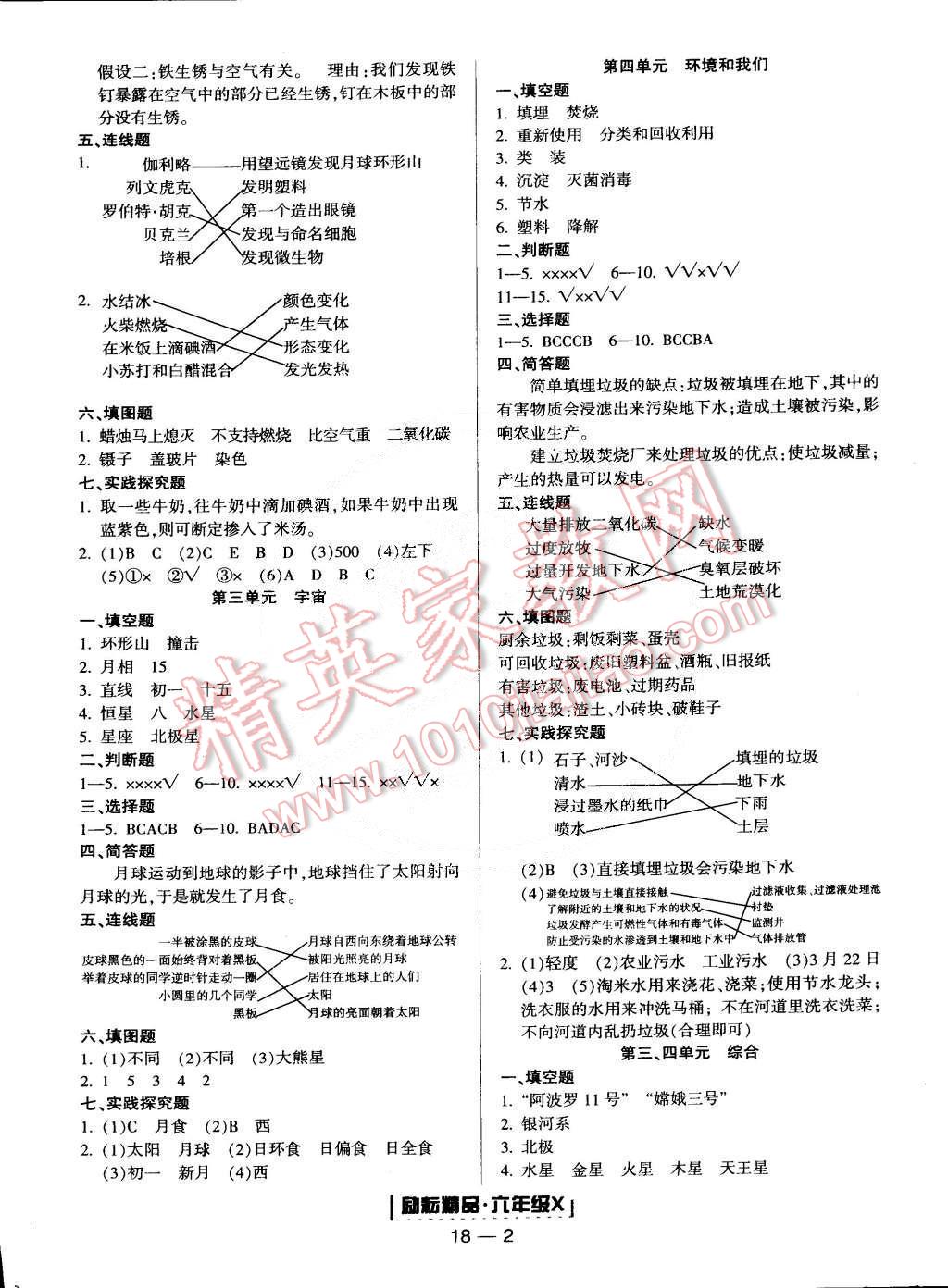 2015年勵(lì)耘書(shū)業(yè)浙江期末六年級(jí)科學(xué)下冊(cè) 第2頁(yè)