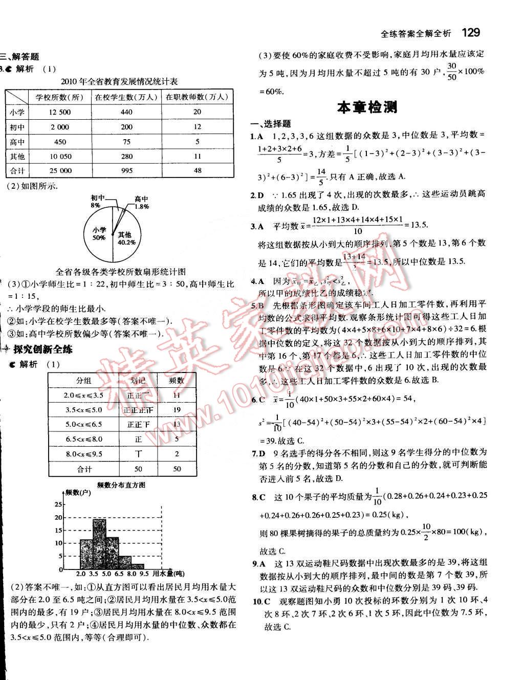 2015年5年中考3年模擬初中數(shù)學八年級下冊人教版 第37頁