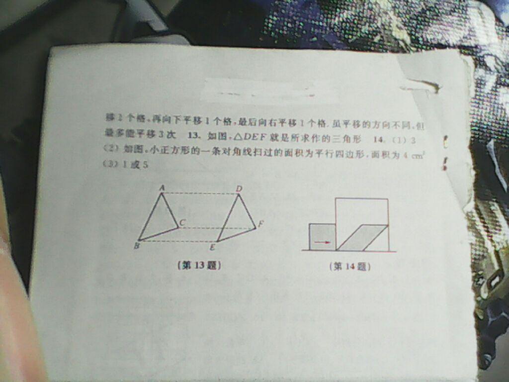 2015年数学暑假作业七年级沪科版 第32页